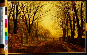 Altın Gece, 1872 by John Atkinson Grimshaw