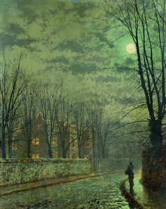 Bilinmeyen resim by John Atkinson Grimshaw