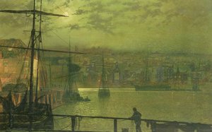 Bilinmeyen resim by John Atkinson Grimshaw
