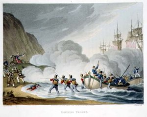Çıkarma Birlikleri, Matthew Dubourg (fl.1813-20) tarafından 