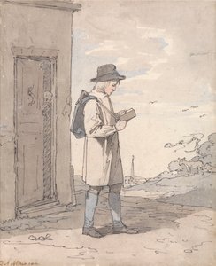 Okula gidiyor by John Augustus Atkinson