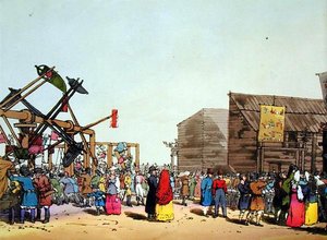 Sanatçı tarafından kazınmış Katcheli, 1804