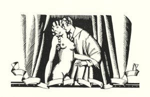 Lord Byron tarafından Don Juan için illüstrasyon (lito)