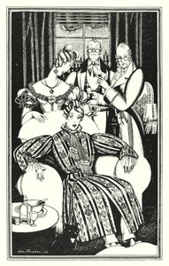 Lord Byron tarafından Don Juan için illüstrasyon: Nasıl olduğunu bilmiyorum, ama hastalandı (lito) by John Austen