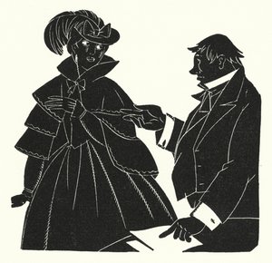 Gustave Flaubert (lito) tarafından Madame Bovary için illüstrasyon by John Austen