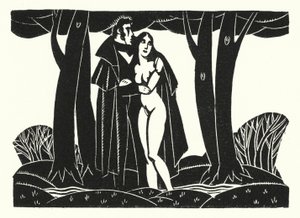 Gustave Flaubert (lito) tarafından Madame Bovary için illüstrasyon by John Austen