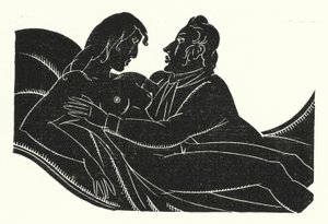 Gustave Flaubert (lito) tarafından Madame Bovary için illüstrasyon by John Austen