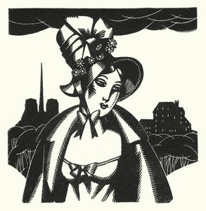 Gustave Flaubert (lito) tarafından Madame Bovary için illüstrasyon by John Austen