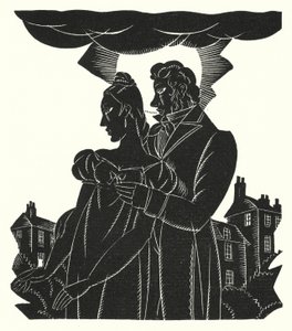 Gustave Flaubert (lito) tarafından Madame Bovary için illüstrasyon by John Austen