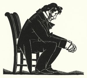 Gustave Flaubert (lito) tarafından Madame Bovary için illüstrasyon by John Austen