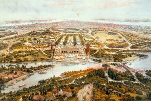 Central Park, Yaz, Güneye Bakış, 1865