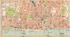 Brighton, c20th Century by John Bartholomew