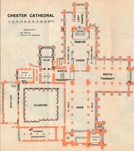 Chester Katedrali, c20th Century by John Bartholomew