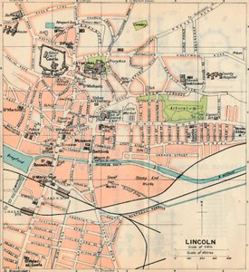 Lincoln, c20th Century by John Bartholomew