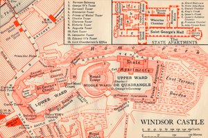 Windsor Kalesi, c20th Century by John Bartholomew