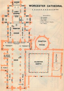 Worcester Katedrali, c20th Century