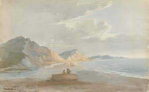 Charmouth'daki Plaj