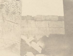 Karnac, Hipostil Salonu, Kuzey Duvarı (İç Cephe) by John Beasly Greene
