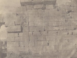 Karnac, Hipostil Salonu, Güney Duvarı (Dış Cephe) by John Beasly Greene