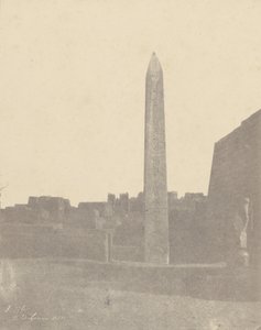Louqsor, Dikilitaş (Batı Yakası)