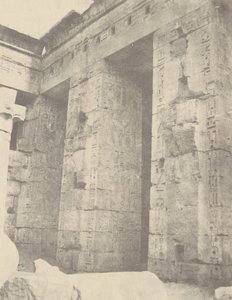 Medinet Habu, 2. Ramses Sarayı, Doğu Yakası by John Beasly Greene