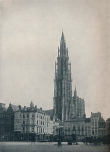 Meryem Ana Katedrali, Anvers, Belçika, c1900 1914-1915