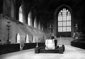William Gladstone eyaletinde yalan, Westminster Hall, Londra, 1898 c1905.