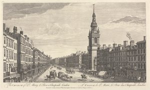 Cheapside Londra'daki St. Mary le Bow Kilisesi