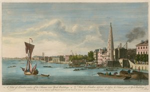 York Binaları yakınlarındaki Thames