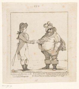 Fox ve Galler Prensi, 1783 Falstaff ve Prensi (nesnedeki başlık)