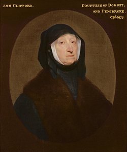 Leydi Ann Clifford, Dorset ve Pembroke Kontesi (d.1675) by John Bracken