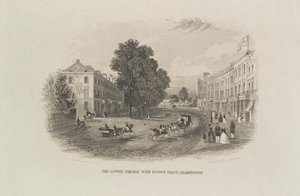 Euston Place, Leamington ile Aşağı Geçit Töreni by John Brandard