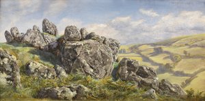 Chagford için çalışma by John Brett