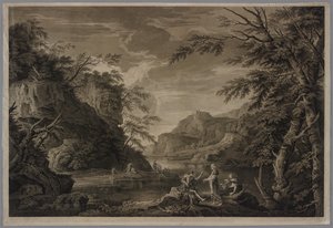 Apollo ve Sibyl, 1779. by John Browne
