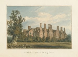 Buckinghamshire - Chenies Salonu by John Buckler