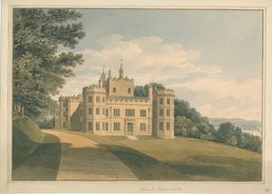 Devonshire - Edgecombe Dağı, 1821 by John Buckler