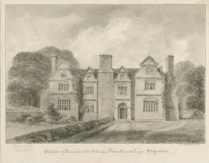 Dimsdale Eski Salon: sepya çizimi, 1841 by John Buckler