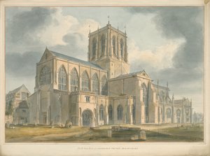 Dorset - Sherborne Kilisesi, 1802 by John Buckler