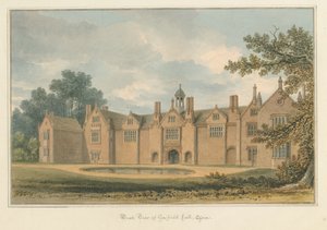 Essex - Gosfield Salonu, 1824 by John Buckler