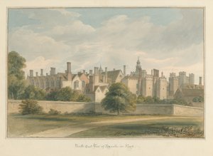 Kent - Knowle, 1811 by John Buckler