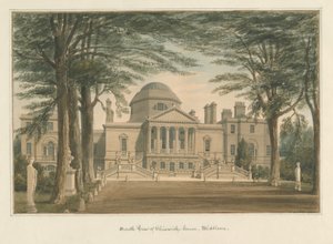 Middlesex - Chiswick Evi, 1822 by John Buckler