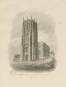 Newcastle-under-Lyme - "Başrahip Aziz Giles" by John Buckler