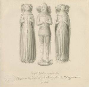 Norbury Kilisesi - Effigy [Sir Edward Botiler