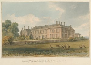 Oxfordshire - Cornbury Parkı, 1826 by John Buckler