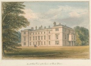 Oxfordshire - Henley upon Thames- Park Place House, 1826 by John Buckler