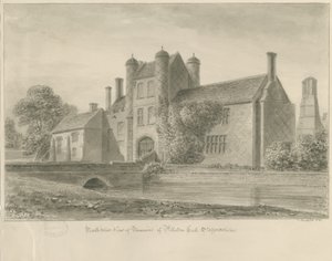 Pillaton Salonu: sepya çizimi, 1841 by John Buckler