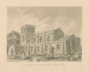 Westmorland - Appleby Kilisesi: sepya çizimi, 1800 by John Buckler