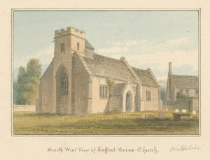 Wiltshire - Teffont Evias Kilisesi by John Buckler