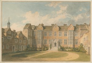 Yorkshire - York - Heslington Evi İç Mekanı, 1818 by John Buckler