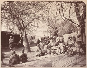 Celalabad şehrinde bir sokak sahnesi, 1878 by John Burke